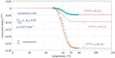 Insight in thermomechanical constitutive modeling of shape memory polymers